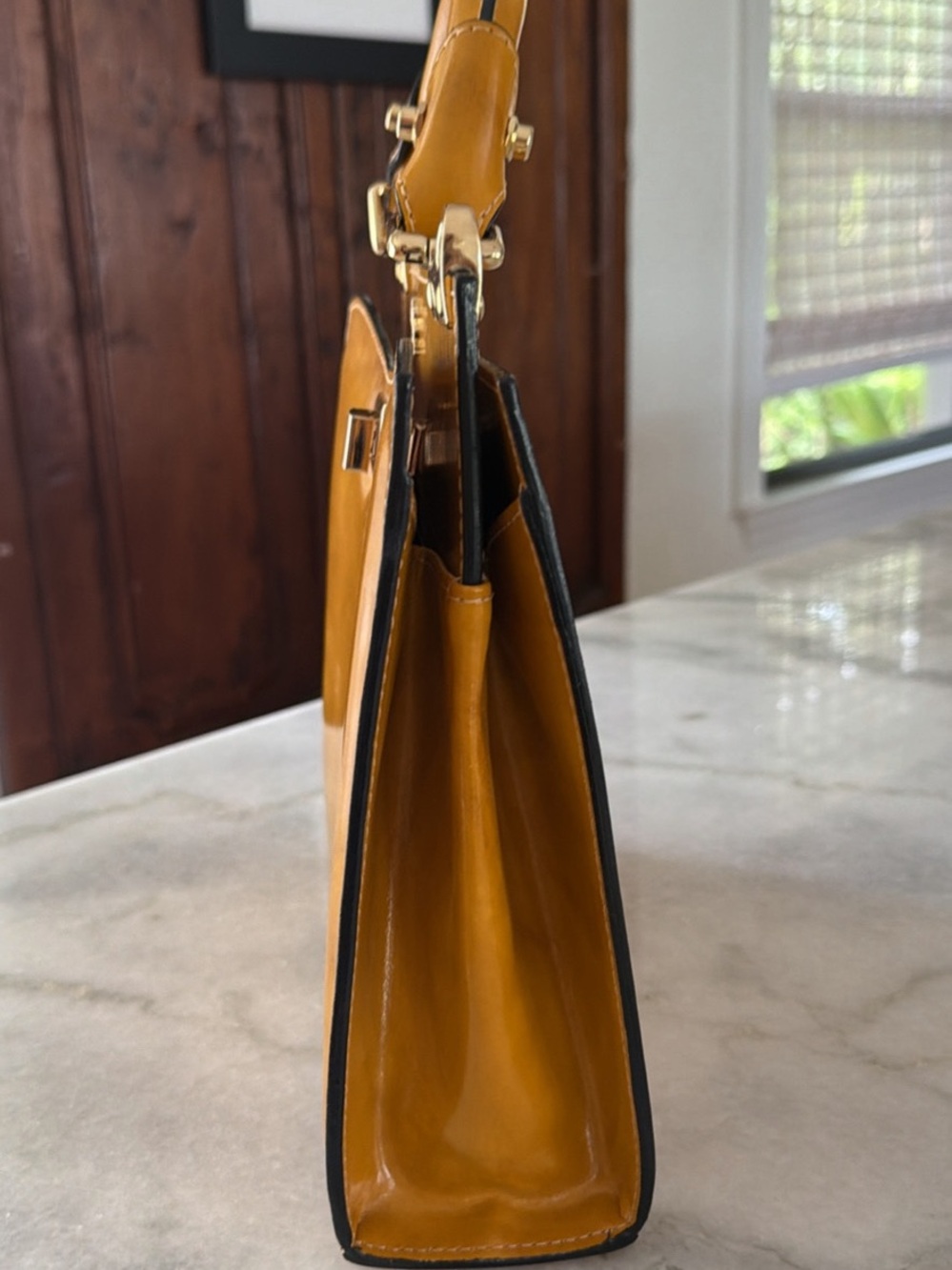 Pratesi ~ Anna Maria Luisa de' Medici Hand Bag ~ BEAUTIFUL 🧡 - Picture 6 of 14